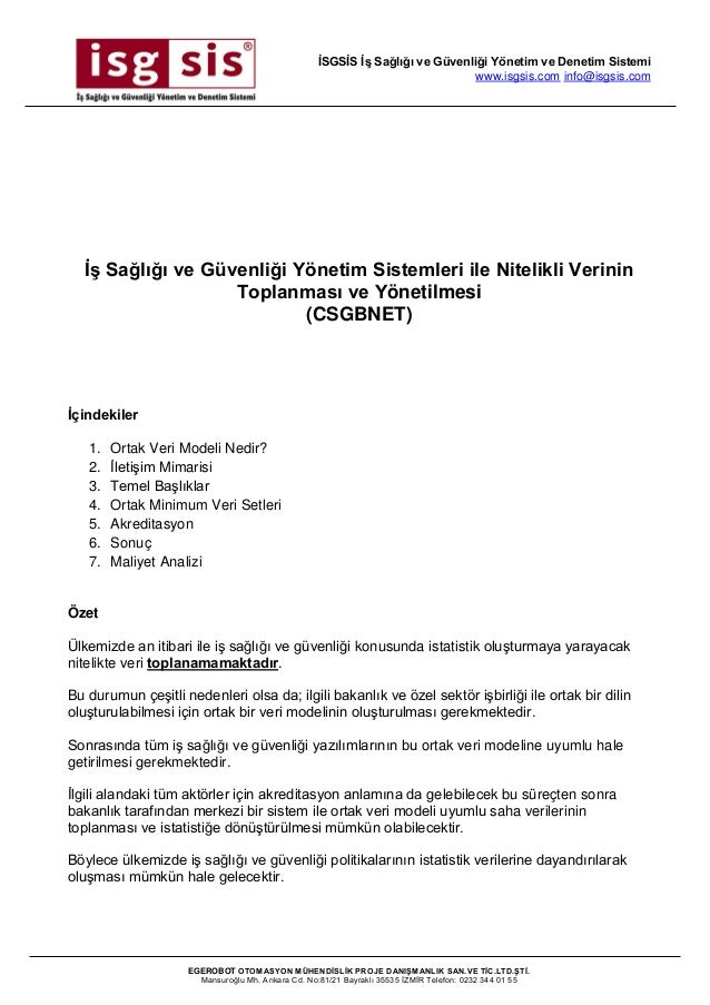 Mesleki sağlık ve güvenlik mühendisi: iş tanımı Mesleki sağlık ve güvenlik mühendisi: iş tanımı